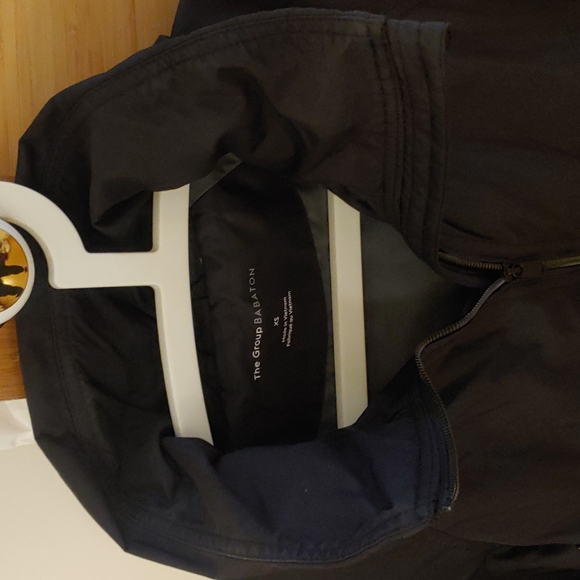 Babaton Cropped High Neck Windbreaker with Hidden Hood - Picture 6 of 6